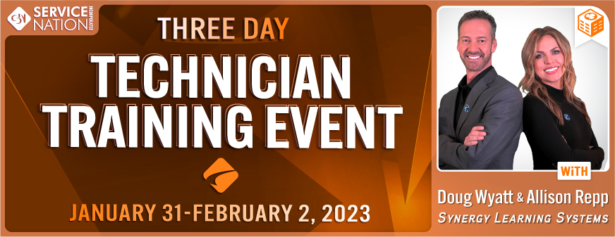 3 Day Tech Training (Jan 2023) Reg Banner